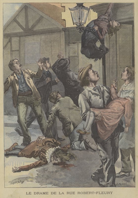 Paris, Rue Robert-Fleury