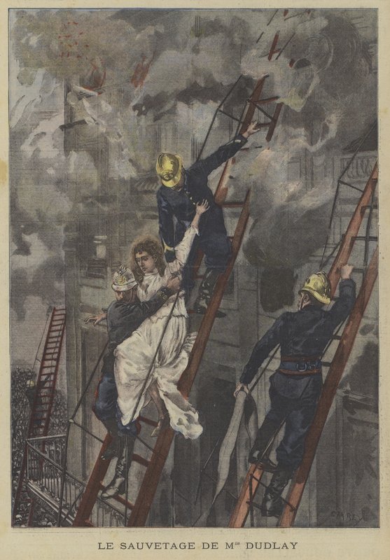 Aktris Adeline Dudlay, Paris