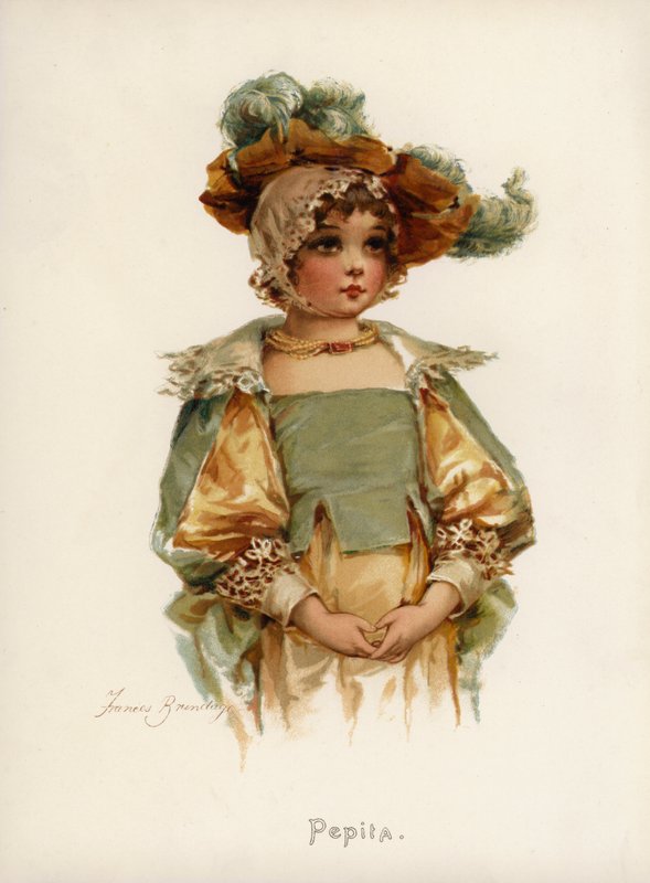 Kızlar: Pepita (renkli taş) by Frances Brundage