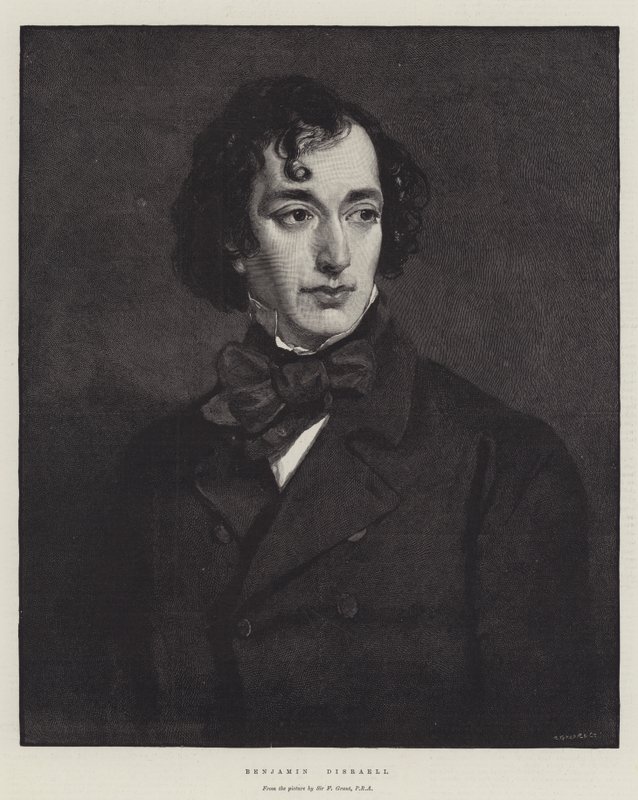 Benjamin disraeli by Francis Grant