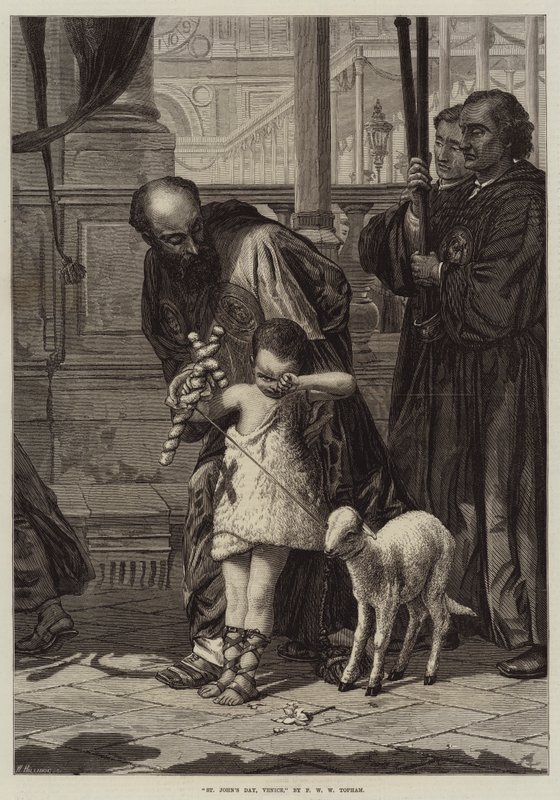 Aziz John Günü, Venedik by Francis William Topham
