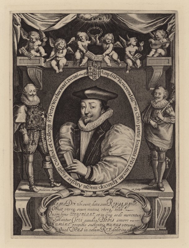 John Williams, Lincoln Piskoposu, daha sonra York Başpiskoposu, c1621 (gravür) by Francis (after) Delaram