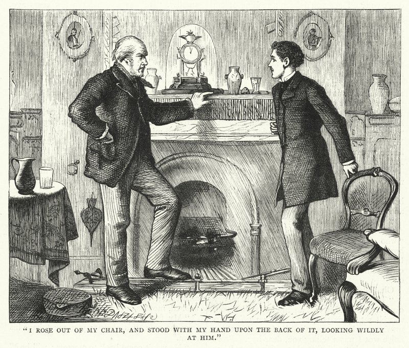 Charles Dickens tarafından Büyük Beklentiler için İllüstrasyon (gravür) by Francis Arthur Fraser