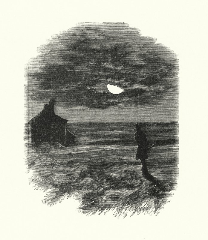 Charles Dickens tarafından Büyük Beklentiler için İllüstrasyon (gravür) by Francis Arthur Fraser