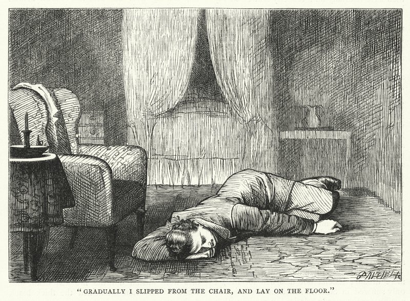 Charles Dickens tarafından Büyük Beklentiler için İllüstrasyon (gravür) by Francis Arthur Fraser