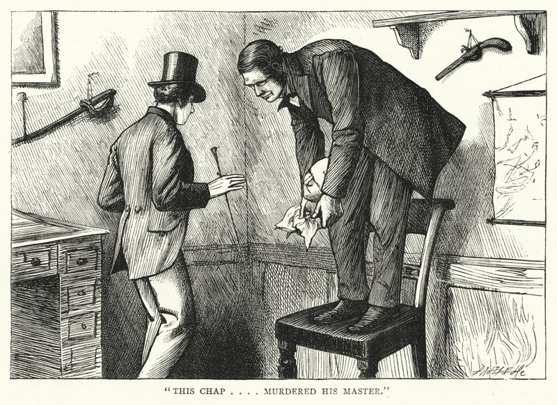 Charles Dickens tarafından Büyük Beklentiler için İllüstrasyon (gravür) by Francis Arthur Fraser