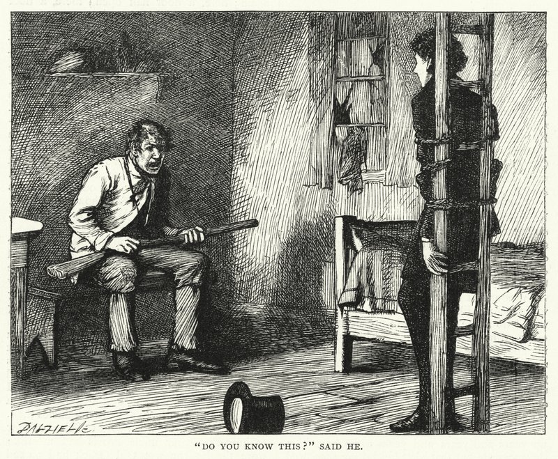 Charles Dickens tarafından Büyük Beklentiler için İllüstrasyon (gravür) by Francis Arthur Fraser