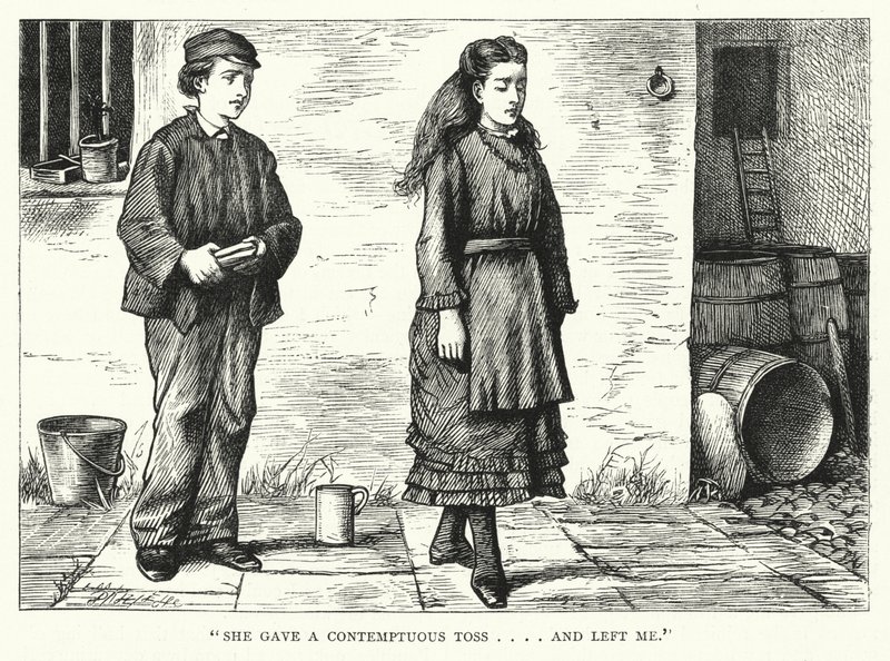 Charles Dickens tarafından Büyük Beklentiler için İllüstrasyon (gravür) by Francis Arthur Fraser