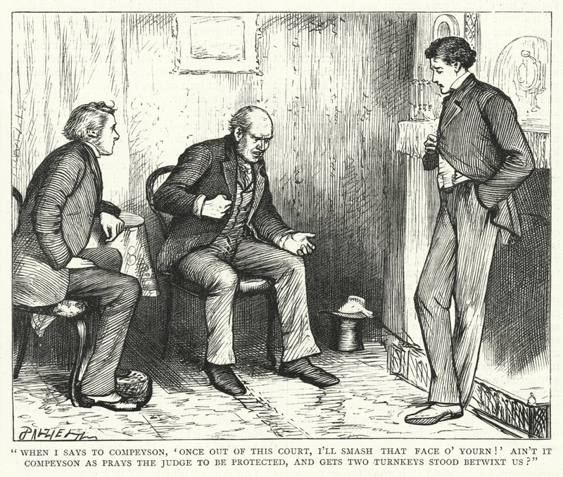 Charles Dickens tarafından Büyük Beklentiler için İllüstrasyon (gravür) by Francis Arthur Fraser