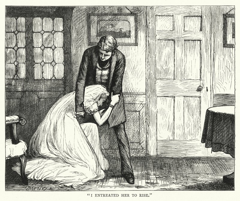 Charles Dickens tarafından Büyük Beklentiler için İllüstrasyon (gravür) by Francis Arthur Fraser