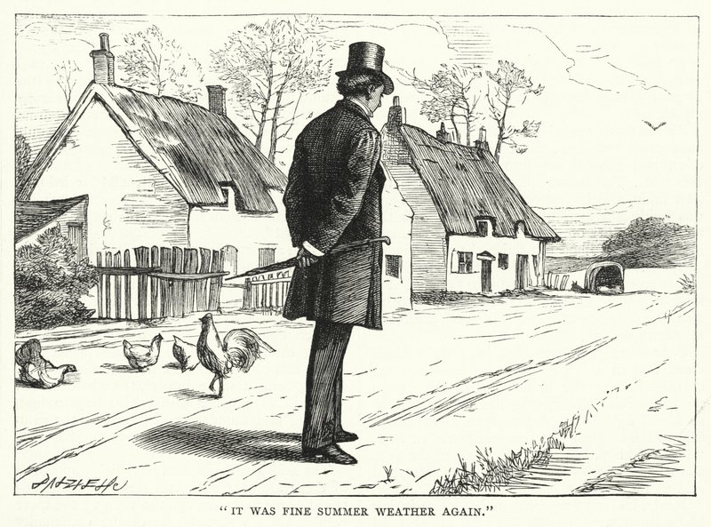 Charles Dickens tarafından Büyük Beklentiler için İllüstrasyon (gravür) by Francis Arthur Fraser