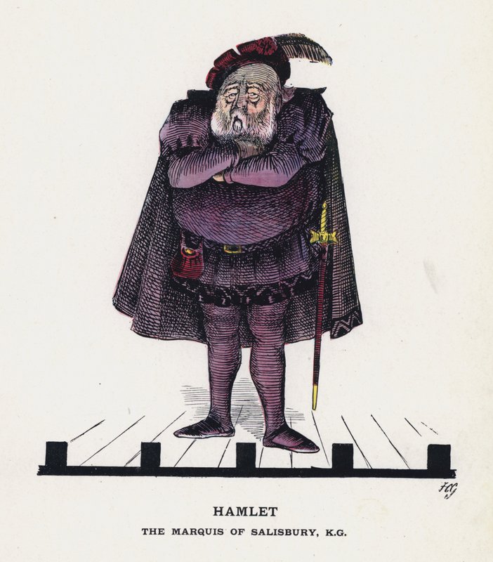 Hamlet, Salisbury Markisi (renkli taş) by Francis Carruthers Gould