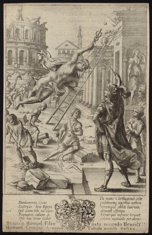Aeneas ve Merkür by Francis Cleyn