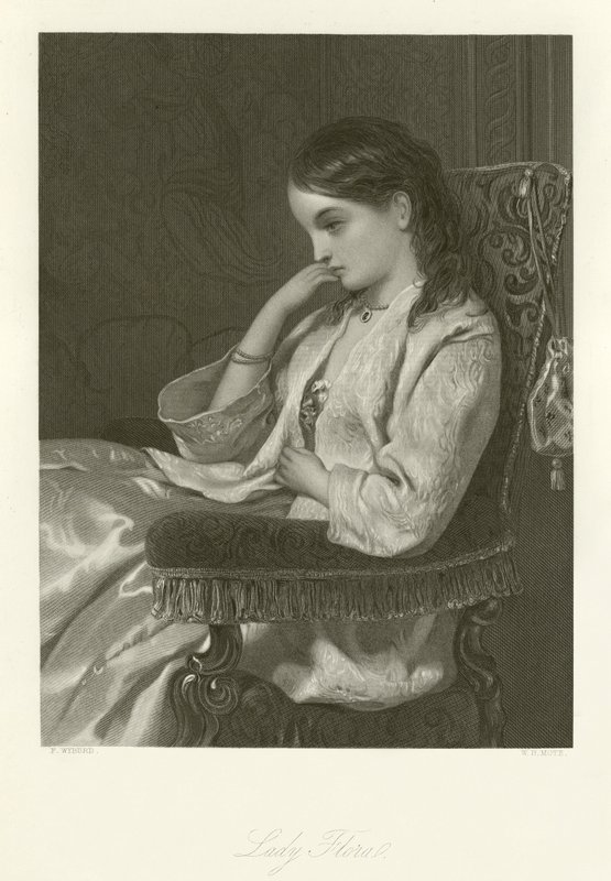 Lady Flora  by Francis John Wyburd