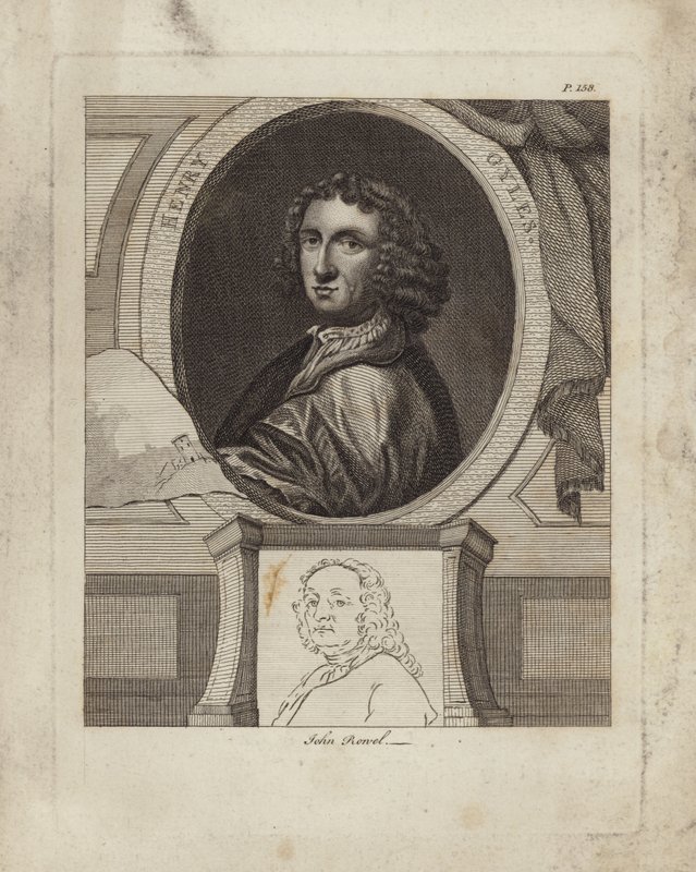Henry Gyles veya Giles, İngiliz resimsel cam ressamı by Francis Place