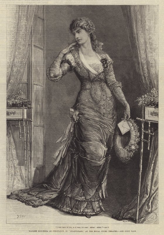 Madam Modjeska, Constance rolünde, Heartsease