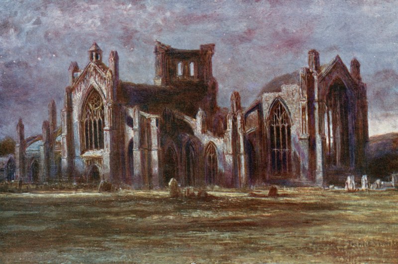 Melrose Manastırı by Francis S. Walker