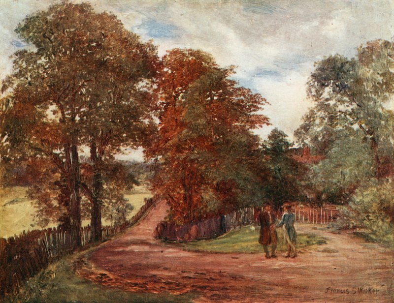 Millfield Lane, Highgate by Francis S. Walker