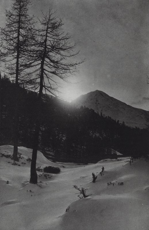 Alpler: Obergurgl yakınlarında (s/b fotoğraf) by Francis Sydney Smythe