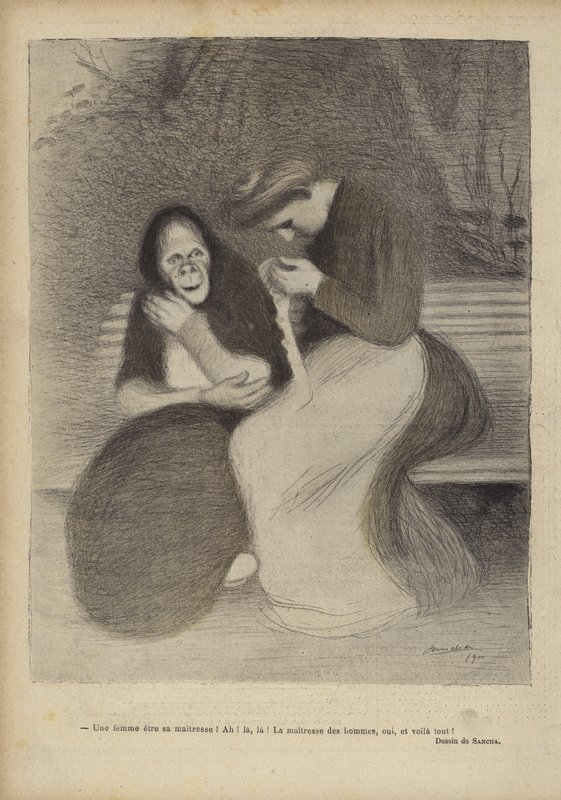 Le Rire için İllüstrasyon by Francisco Sancha y Lengo
