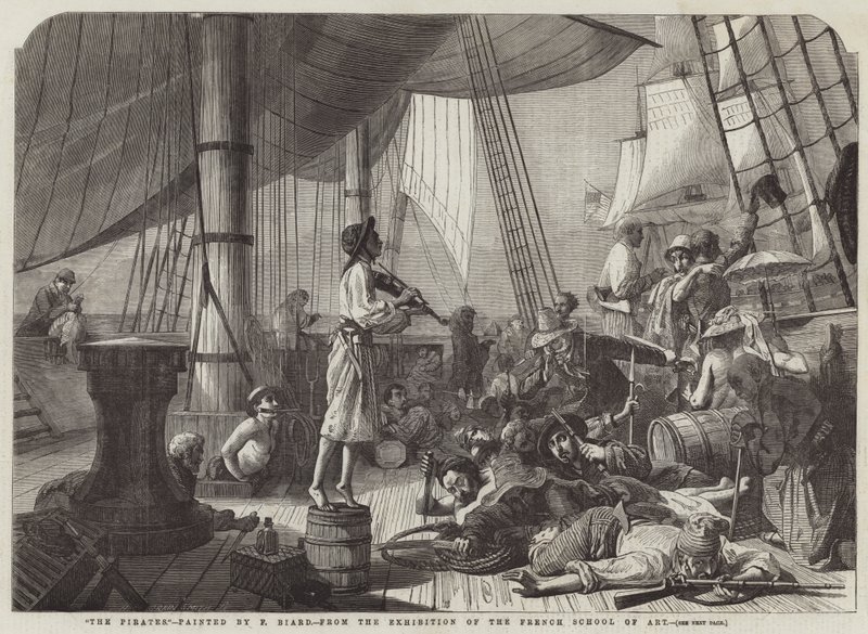 Korsanlar by François Auguste Biard