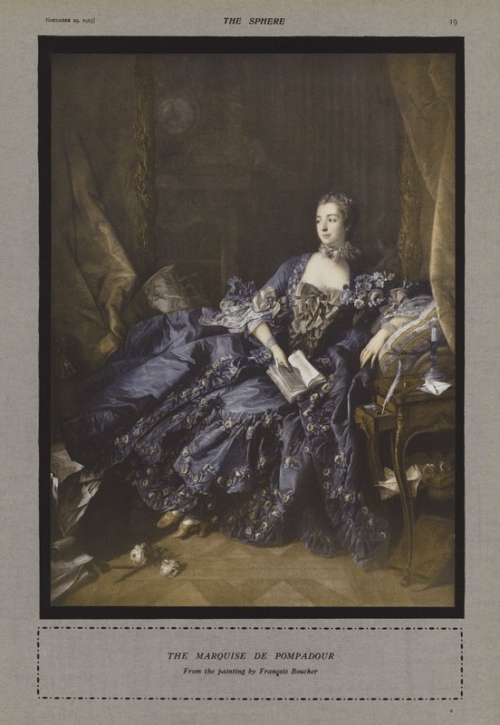 Markiz de Pompadour by François Boucher