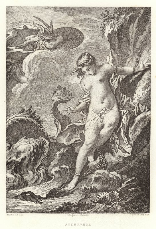 ಆಂಡ್ರೊಮಿಡ್ (ಕೆತ್ತನೆ) ಟರ್ಕಿ by Francois (after) Boucher