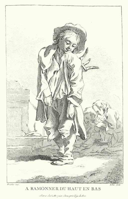 Baca temizleyicisi (gravür) by Francois (after) Boucher