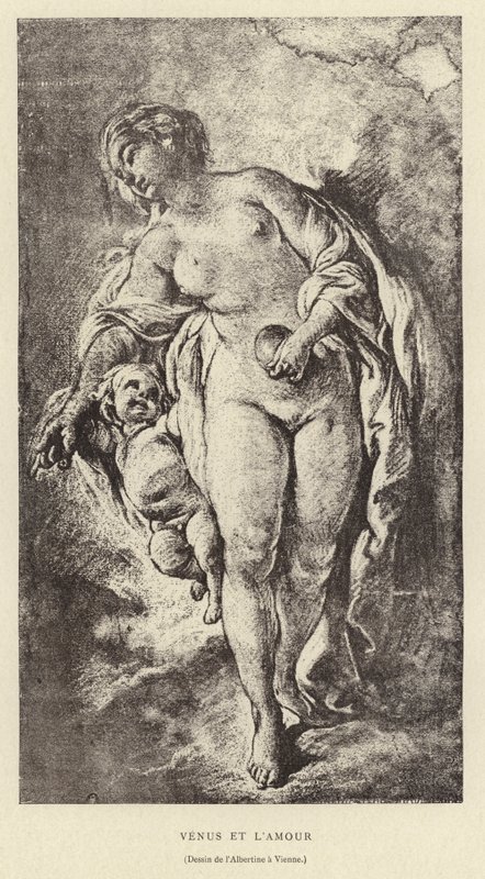 Venüs ve Aşk by Francois (after) Boucher