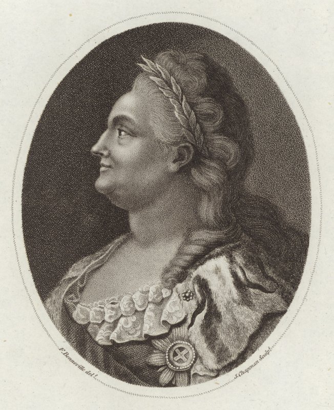 Catherine the Great  by Francois Bonneville