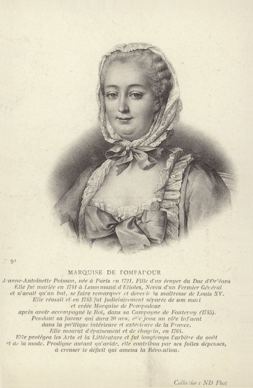 Pompadour Markizliği by Francois Hubert Drouais
