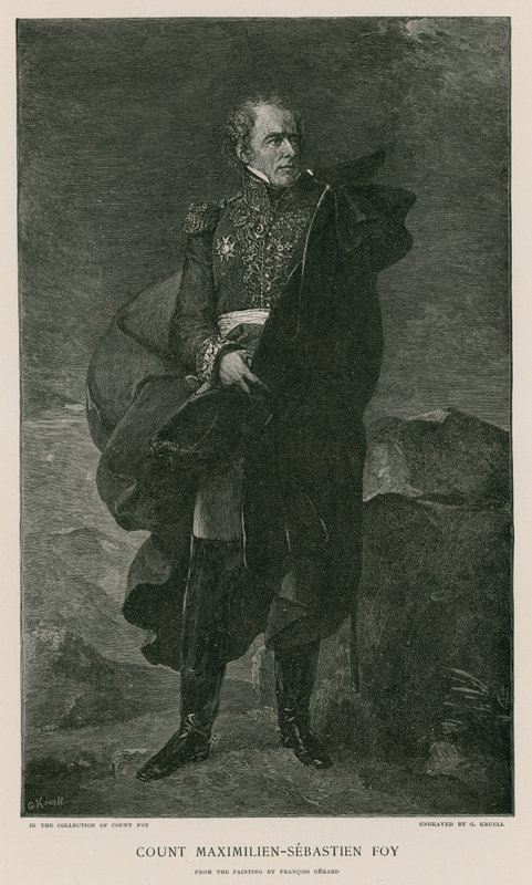 Kont Maximilien-Sebastien Foy by Francois Pascal Simon Gerard