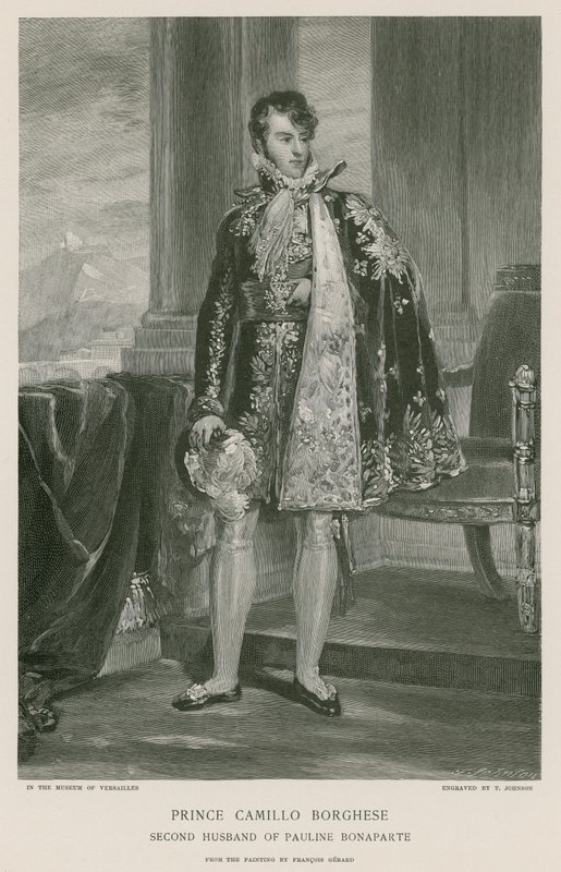 Prens Camillo Borghese by Francois Pascal Simon Gerard
