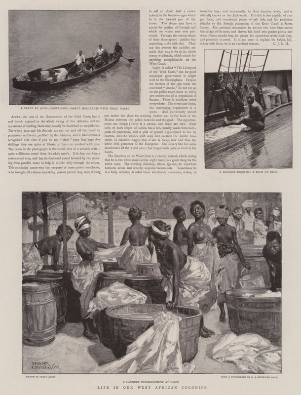 Batı Afrika Kolonilerimizdeki Yaşam by Frank Craig