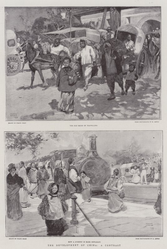 Çin'in Gelişimi, Bir Zıtlık by Frank Craig