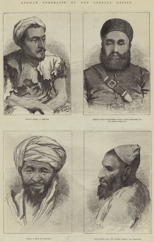 Afgan Portreleri by Frank Dadd