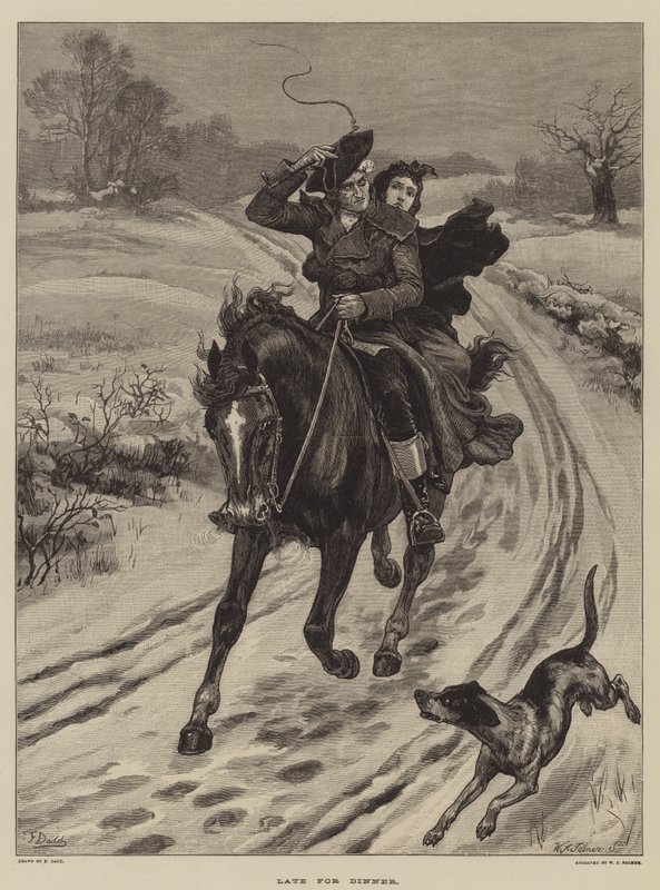 Akşam yemeğine geç by Frank Dadd