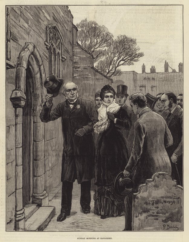 Public Life and Character of Mr Gladstone  by Frank Dadd