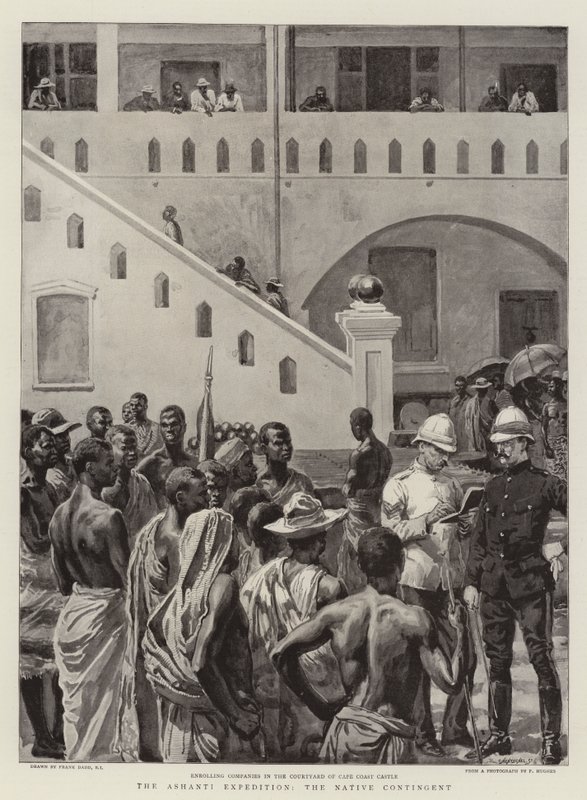 Ashanti Seferi, Yerli Birlik by Frank Dadd