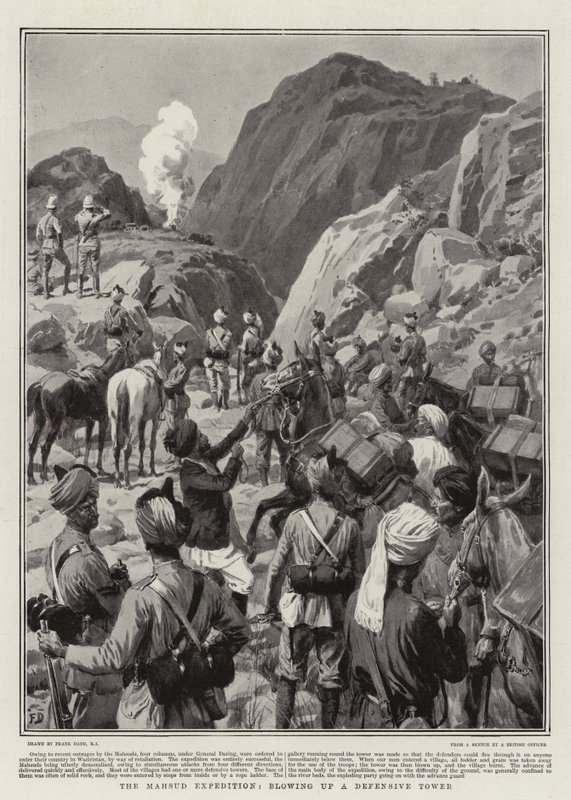 Mahsud Seferi, Savunma Kulesi
