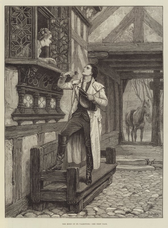 Aziz Valentine Sabahı by Frank Dadd