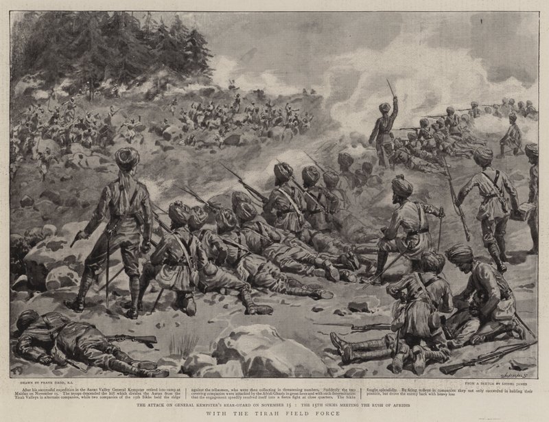 Tirah Saha Kuvvetleri ile by Frank Dadd