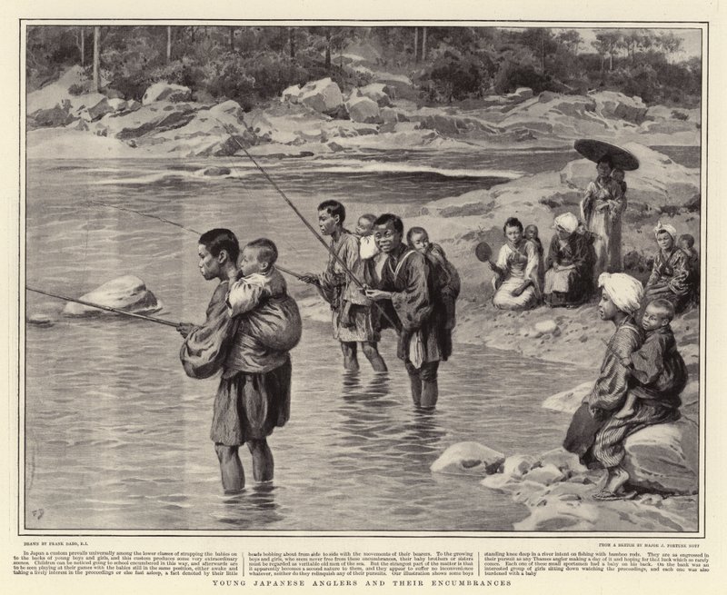 Genç Japon Balıkçıları ve Yükümlülükleri by Frank Dadd