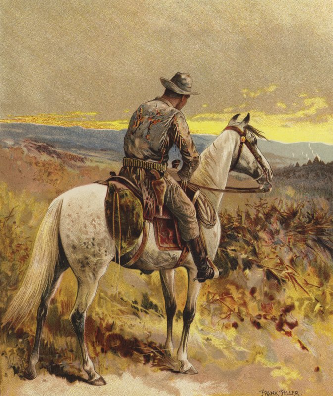 Bir İzci - Kuzey Amerika by Frank Feller