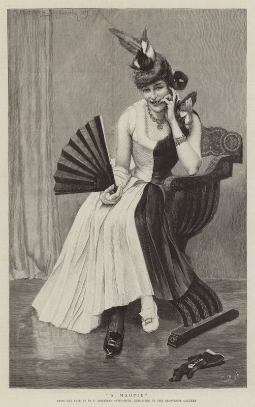 saksağan by Frank Markham Skipworth