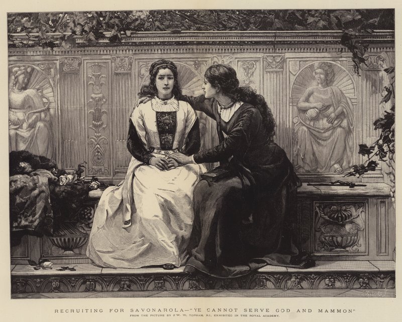 Savonarola için işe alırken, Ye Tanrı