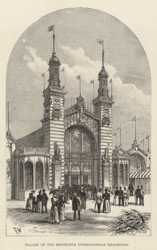 Edinburgh Uluslararası Sergisinin Cephesi by Frank Watkins
