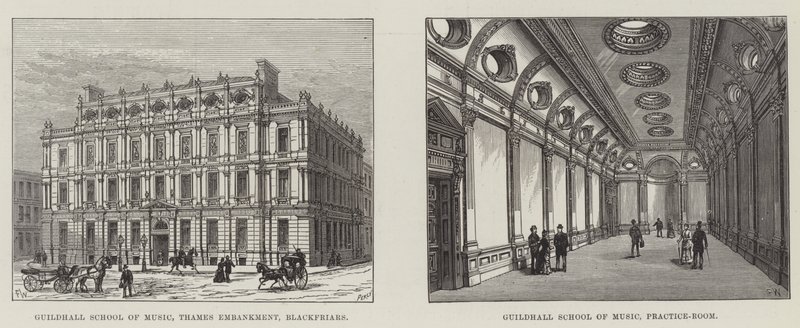 Guildhall Müzik Okulu by Frank Watkins