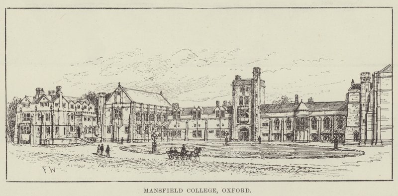 Mansfield Koleji, Oxford by Frank Watkins