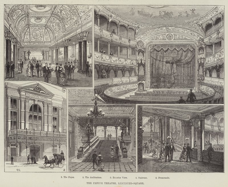 Empire Tiyatrosu, Leicester-Square by Frank Watkins